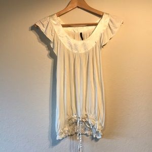VINTAGE FRENCH BOAT NECK TOP